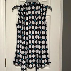 Nine West silk sleeveless shirt